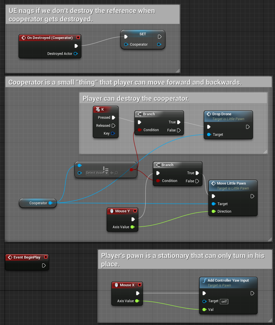 create blueprint inside of a blueprint ue4